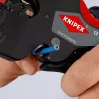 Knipex 12 72 190 alicate aço punho de plástico preto vermelho 190 mm