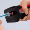 Knipex 12 72 190 alicate aço punho de plástico preto vermelho 190 mm
