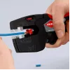 Knipex 12 72 190 alicate aço punho de plástico preto vermelho 190 mm