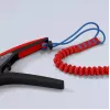 Knipex 12 72 190 alicate aço punho de plástico preto vermelho 190 mm
