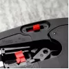 Knipex 12 72 190 alicate aço punho de plástico preto vermelho 190 mm