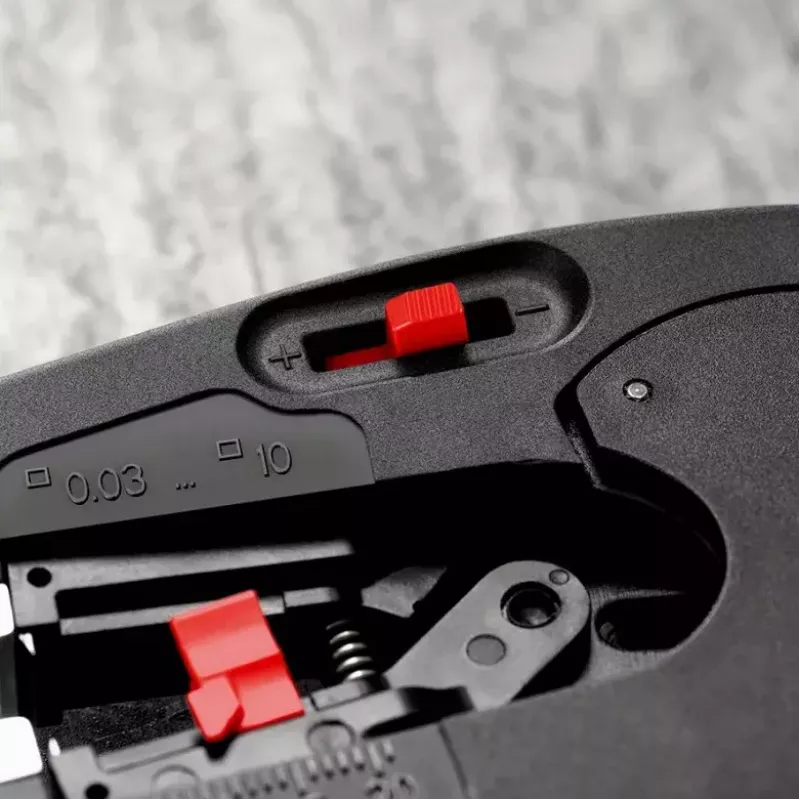 Knipex 12 72 190 alicate aço punho de plástico preto vermelho 190 mm