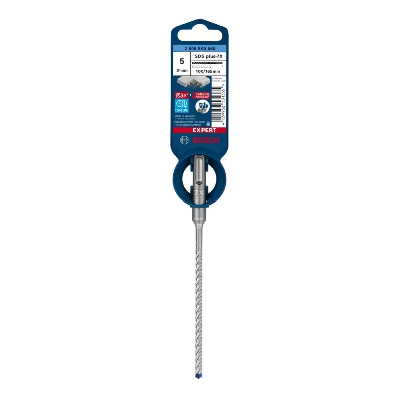 Broca Bosch SDS plus-7X 5 mm 165 mm