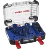 Bosch 2 608 900 446 Expert Tough Material conjunto de serras de copo, 9 peças, 22–68 mm, com adaptador Power Change Plus