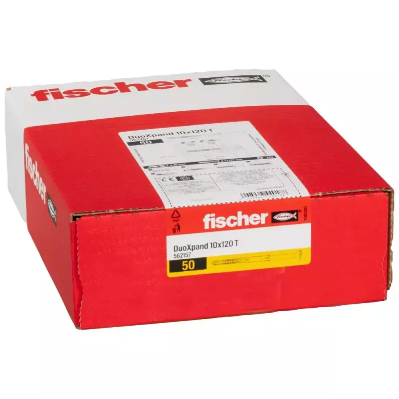 Bucha de expansão Fischer 562157 120 mm Nylon 50 unid.