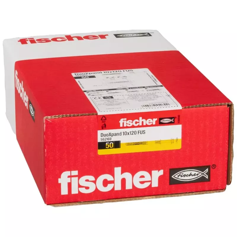 Bucha de expansão Fischer 562169 120 mm Nylon 50 unid.