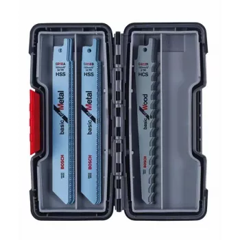 Bosch 2 607 010 901 lâmina para serra de vaivém/serra de recortar curvo/serra sabre lâmina para serra sabre 15 unid.