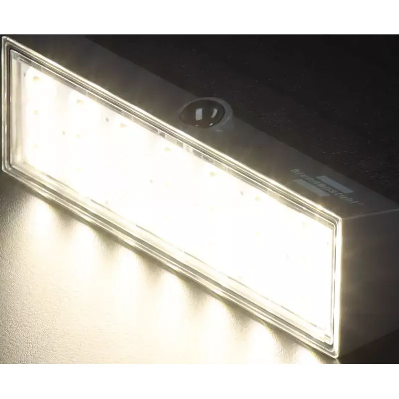 Brennenstuhl SOL 1000 Plana 1173740002 foco LED solar de parede, 2 W