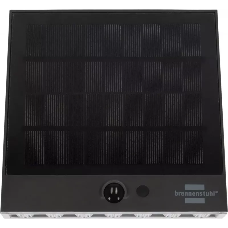 Brennenstuhl SOL 1000 Plana 1173740002 foco LED solar de parede, 2 W