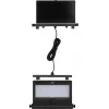 Brennenstuhl SOL 1000 Pad 1173740003 foco LED solar de parede, 2,1 W, preto