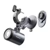 Suporte para bicicleta Baseus PrimeTrip 2-in-1 suporte para telemóvel com lanterna, preto