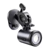 Suporte para bicicleta Baseus PrimeTrip 2-in-1 suporte para telemóvel com lanterna, preto