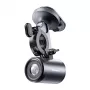 Suporte para bicicleta Baseus PrimeTrip 2-in-1 suporte para telemóvel com lanterna, preto