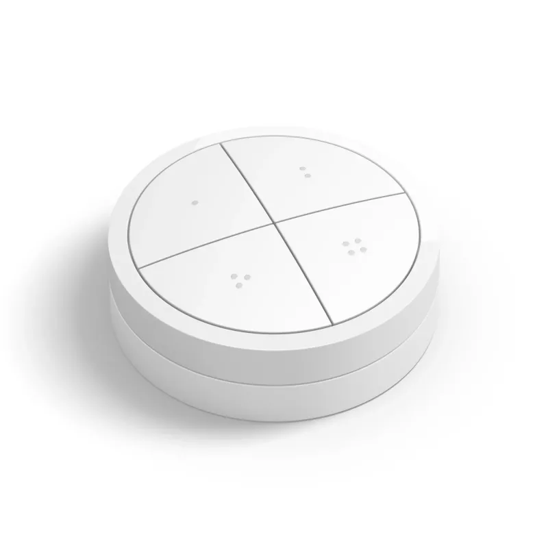 Philips Hue Tap Dial interruptor 929003500101, sem fios, compatível com HomeKit, de plástico, branco