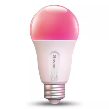 Lâmpada inteligente Govee Wi-Fi&BLE 800 lm — E27, 9 W, Wi‑Fi/Bluetooth, branco