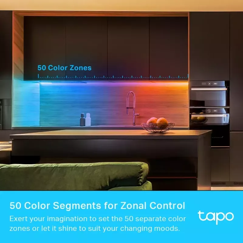 Fita de luz universal TP-Link Tapo Smart Wi-Fi Light Strip