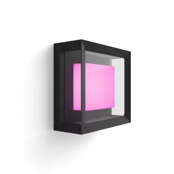Aplique de parede inteligente Philips Hue White and Colour Ambience Econic para exterior