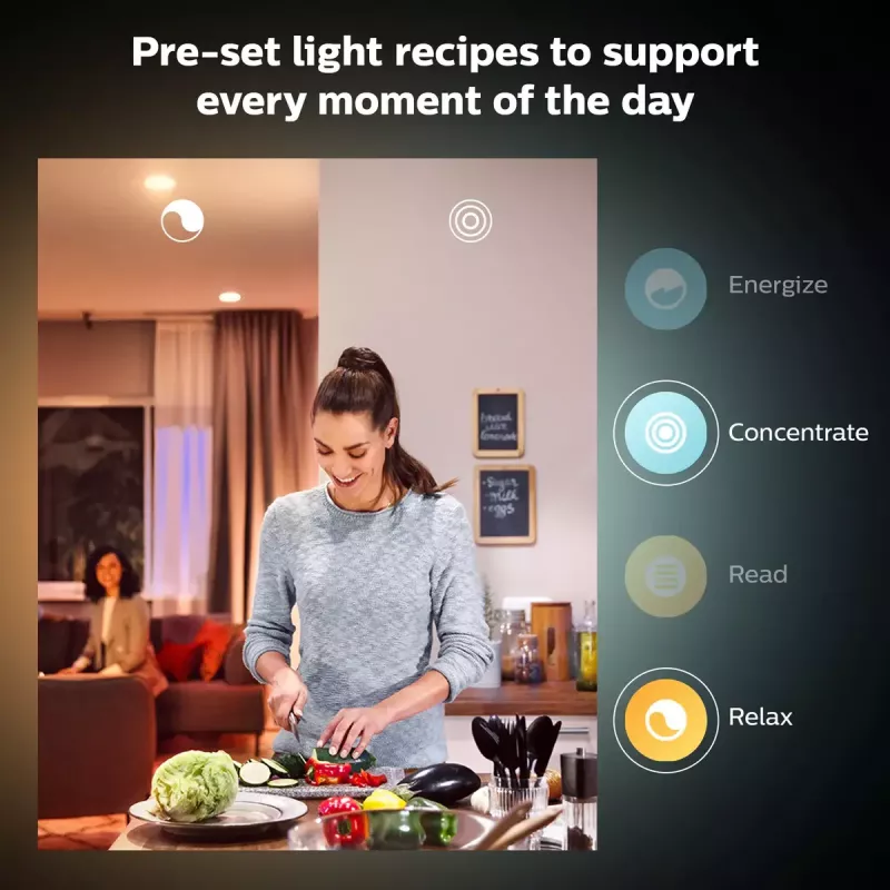 Lâmpada inteligente Philips Hue White and colour ambience vela E14, Bluetooth/Zigbee, 5,3 W (pack de 2)
