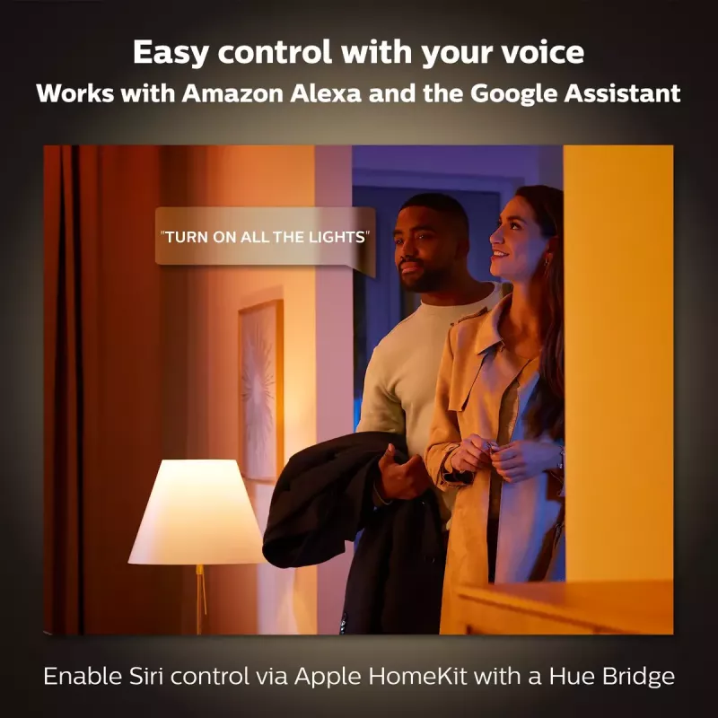 Lâmpada inteligente Philips Hue White and colour ambience vela E14, Bluetooth/Zigbee, 5,3 W (pack de 2)