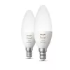 Lâmpada inteligente Philips Hue White and colour ambience vela E14, Bluetooth/Zigbee, 5,3 W (pack de 2)