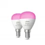 Philips Hue White and Color Ambience Lustre – lâmpada inteligente E14 – (pack de 2)