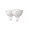 Philips Hue White & Color Ambiance MR16 GU5.3 lâmpada inteligente de foco, 6,3 W, 2 unidades