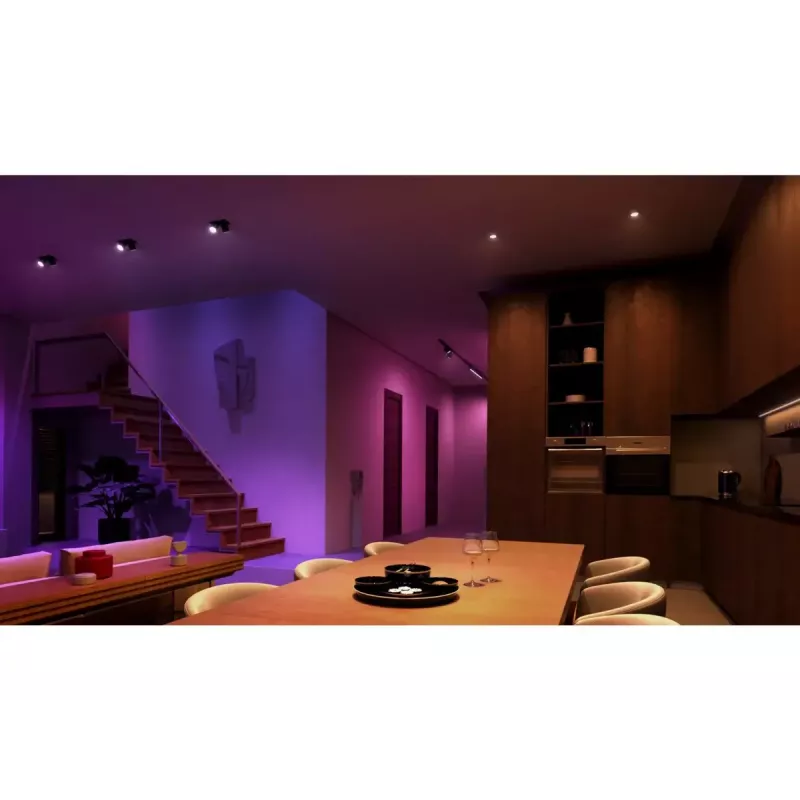 Philips Hue White & Color Ambiance MR16 GU5.3 lâmpada inteligente de foco, 6,3 W, 2 unidades