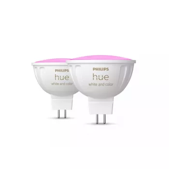Projetor de iluminação inteligente Philips Hue White and colour ambience MR16, GU53, 6,3 W, Bluetooth/Zigbee