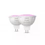 Philips Hue White & Color Ambiance MR16 GU5.3 lâmpada inteligente de foco, 6,3 W, 2 unidades