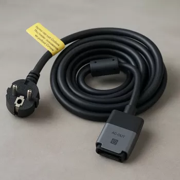 Cabo EcoFlow BKW-AC preto 5 m