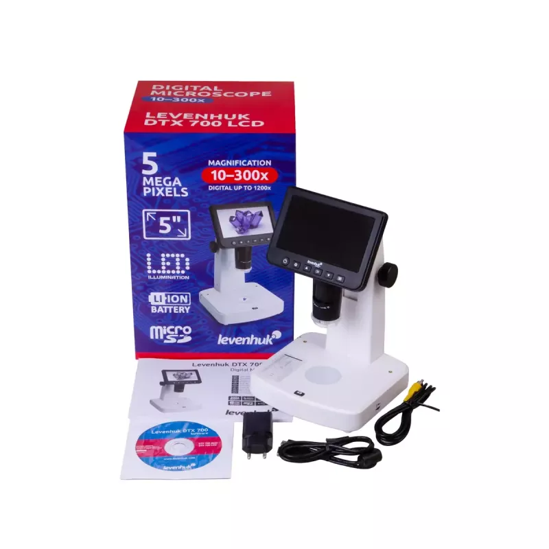 Microscópio digital Levenhuk DTX 700 LCD