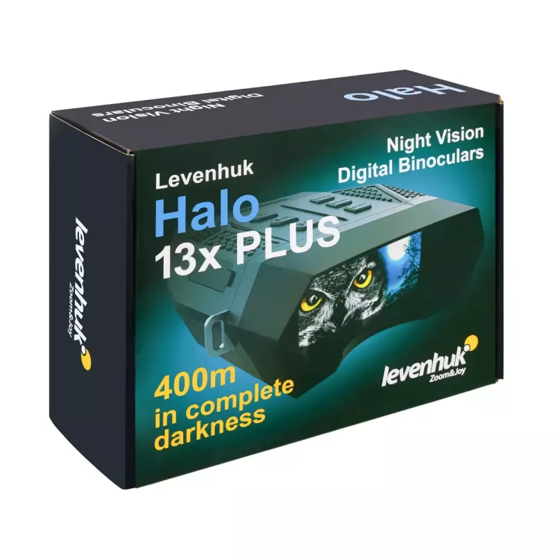 Binóculos Levenhuk Halo 13x Plus ampliação 13x preto