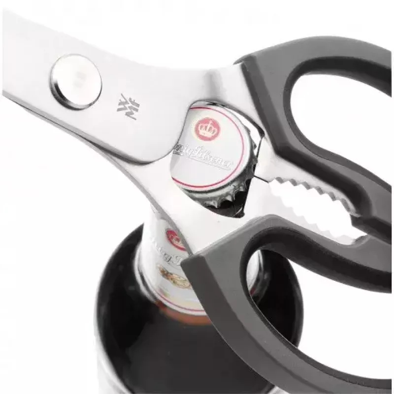 WMF 18.8246.9990 tesoura de cozinha universal, aço inoxidável/plástico, 22 cm, preta