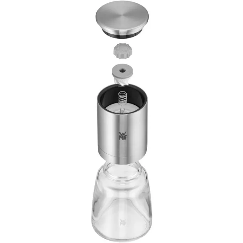 Moinho de sal e pimenta WMF De Luxe 14 cm aço inoxidável com mecanismo de cerâmica