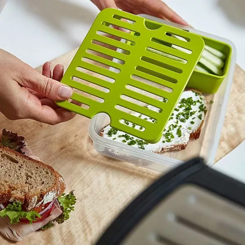 Recipiente de armazenamento de alimentos EMSA 518099 1,2 l transparente 1 unid.