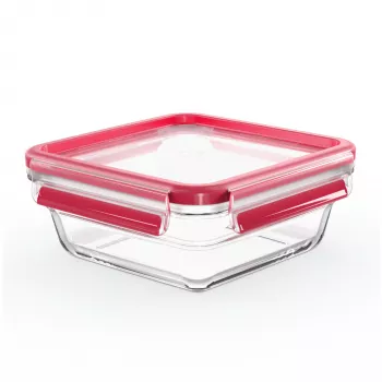 EMSA CLIP & CLOSE N10414 Caixa quadrada 0,8 L transparente 1 unid.
