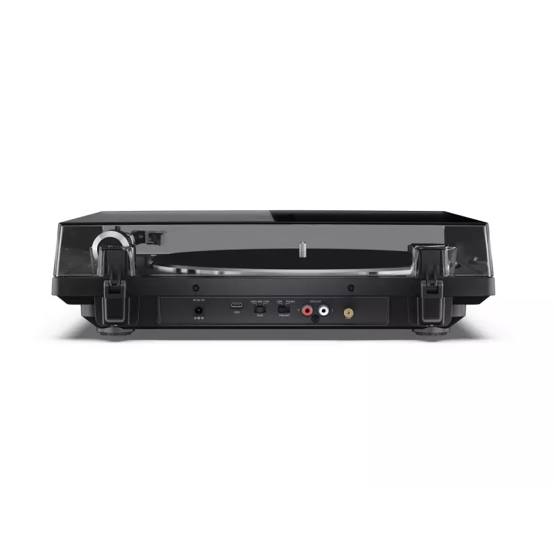 Gira-discos Sharp RP-TT100 preto acionamento direto com saída USB para gravação digital