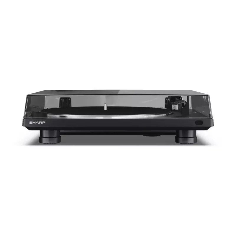 Gira-discos Sharp RP-TT100 preto acionamento direto com saída USB para gravação digital