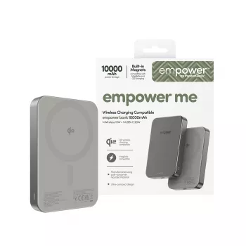 Powerbank PanzerGlass empower by empower Bank 10000mAh titânio