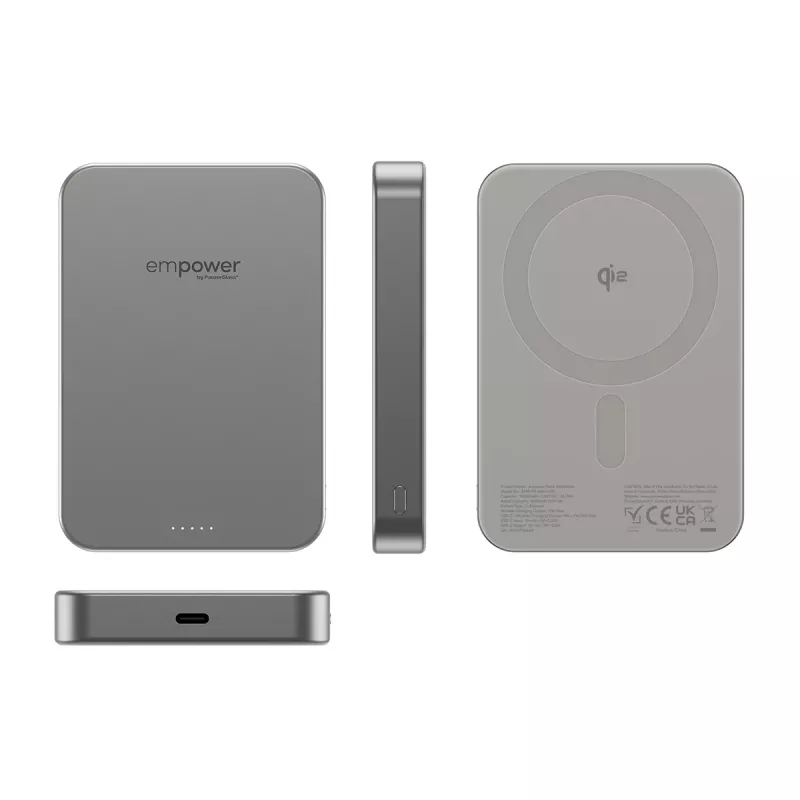 Powerbank PanzerGlass empower by empower Bank 10000mAh titânio