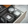 Tigela GEFU Provido tigela redonda 500 L aço inoxidável altura 6 mm diâmetro 15 cm 1 unid.