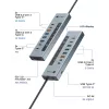 ICY BOX Hub USB Type-C 11 em 1 com leitor de cartões e PD