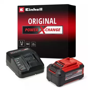 Battery Starter Set EINHELL 18V 5.2Ah com carregador modelo 1091226