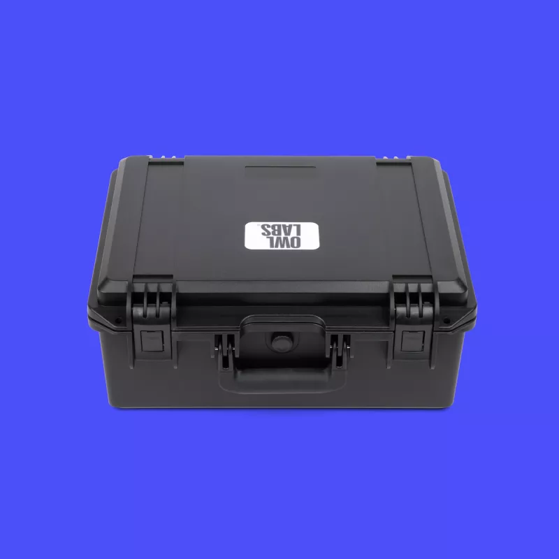 Owl Labs ACCMTW200-0000 mala de transporte rígida para Meeting Owl 3 e 4+