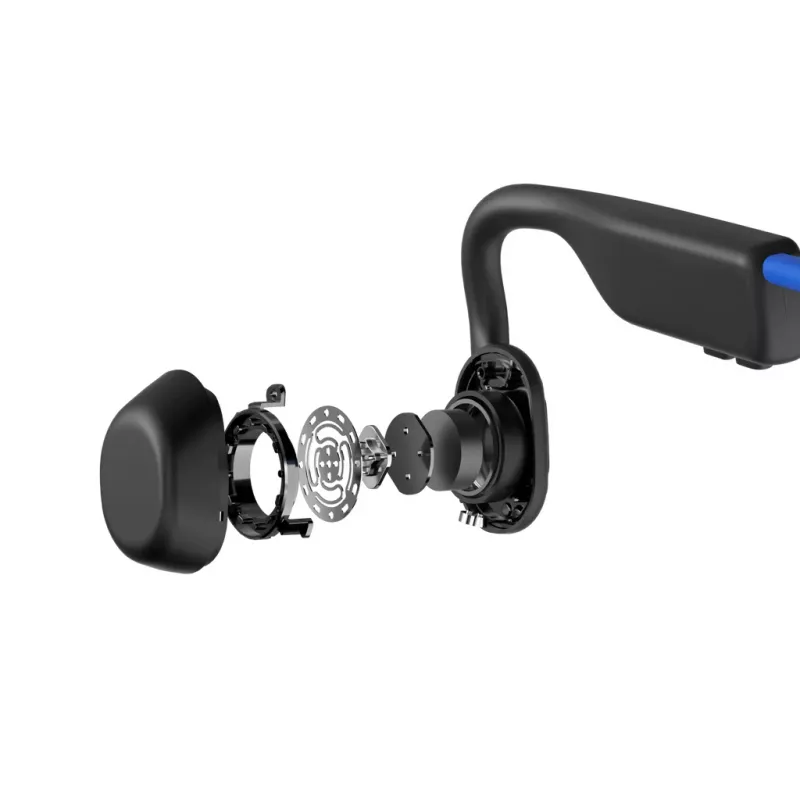 Auscultadores SHOKZ OpenMove sem fios gancho de orelha chamadas/música USB Type-C Bluetooth azul