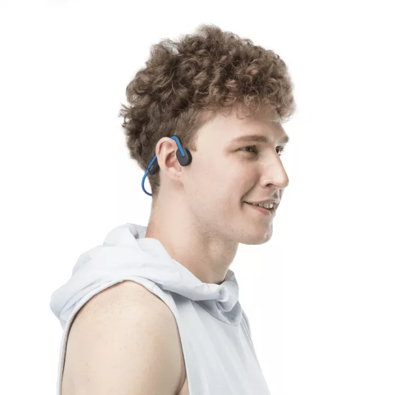 Auscultadores SHOKZ OpenMove sem fios gancho de orelha chamadas/música USB Type-C Bluetooth azul