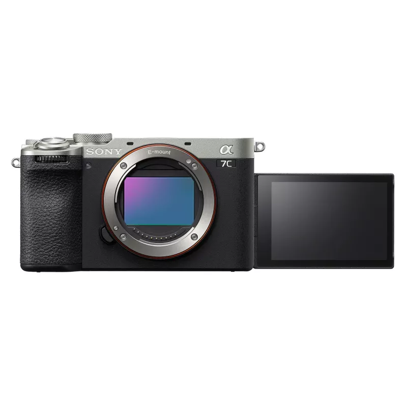Sony α 7C II MILC corpo 33 MP Exmor R CMOS 7008 x 4672 píxeis preto, prateado