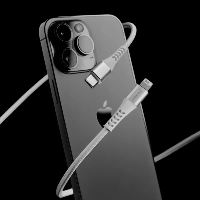Cabo USB Intenso Cabo USB-C TO LIGHTNING 1.5M 7902002 Branco