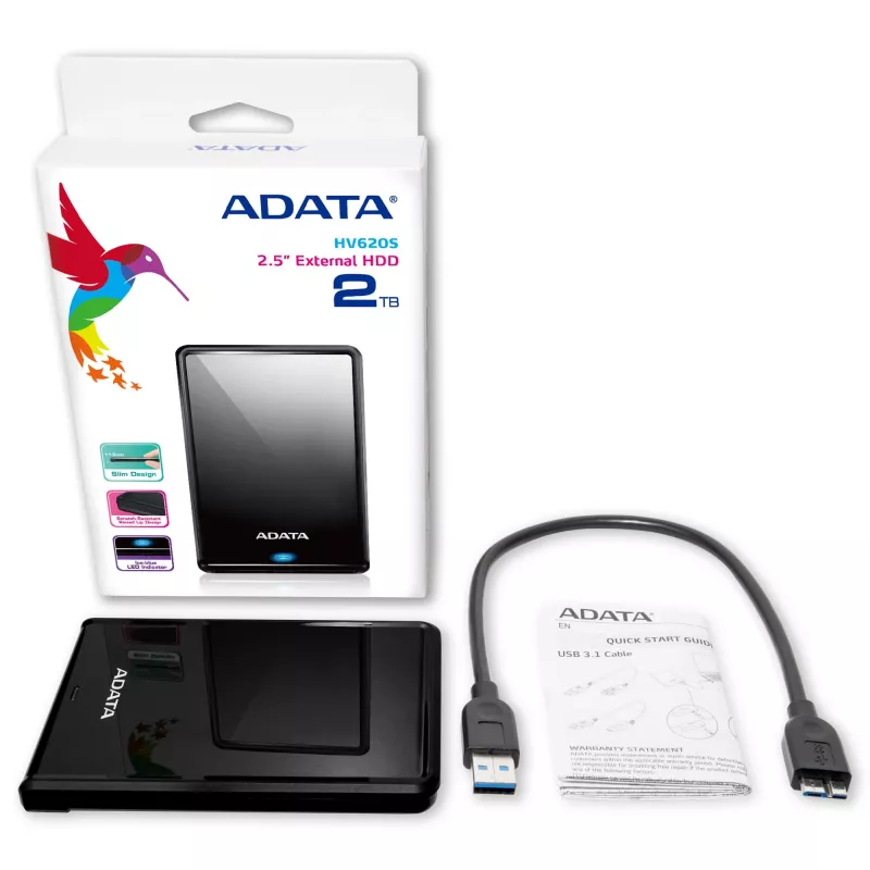 Disco externo ADATA HV620S 4 TB 2,5