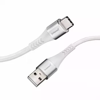 Cabo USB Intenso USB-A para USB-C 1,5M 0,48 Gbit/s branco